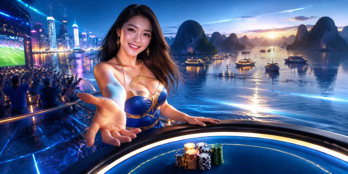 Ứng dụng betel trải nghiệm live baccarat ánh đèn neon tại Hạ Long